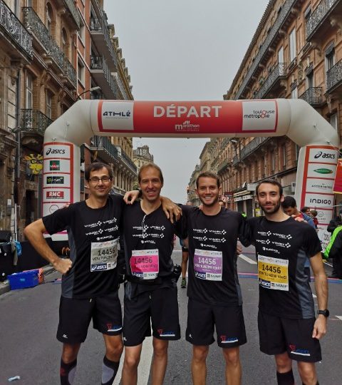 TUNZINI Toulouse participe avec succès à la 11ème édition du Marathon International de Toulouse Métropole